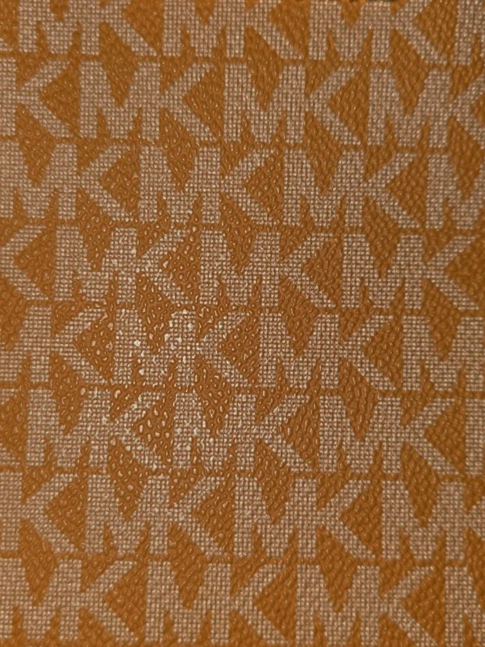 Michael Kors Orange MK Logo Crossbody Bag - Picture 5 of 5